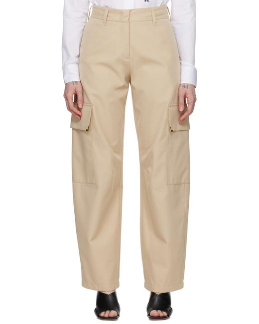 Palm Angels Natural Pocket Trousers