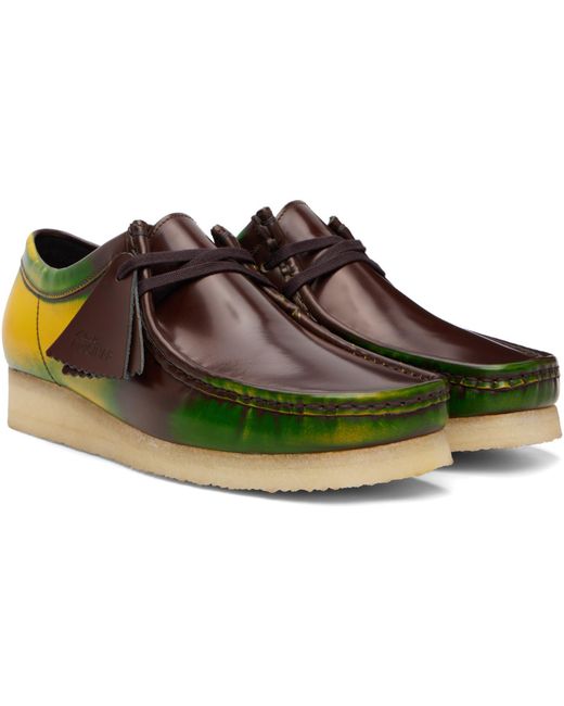Clarks Green Wallabee Derbys for men
