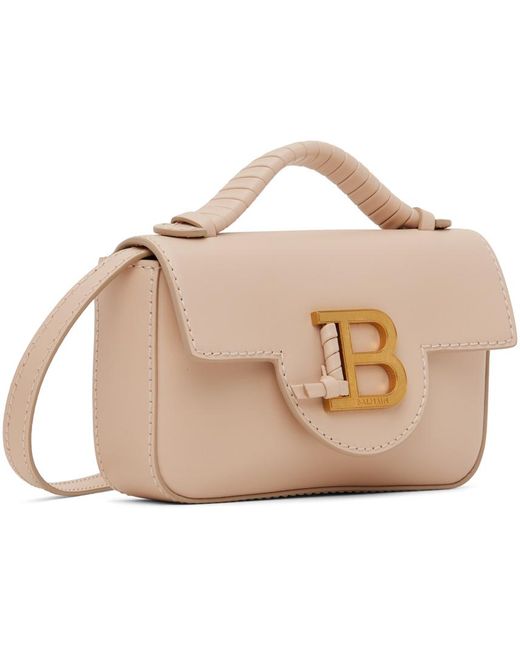 Balmain Pink B-buzz Mini Hand Bags