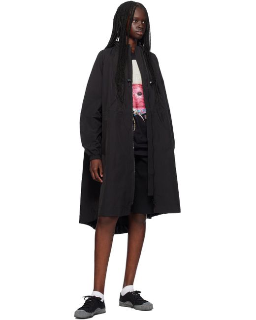 KENZO Paris Boke 2.0 ロング ウインドブレーカー Black