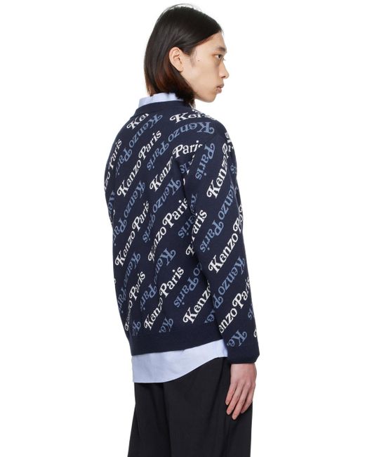 KENZO Blue Paris Verdy Edition Sweater for men