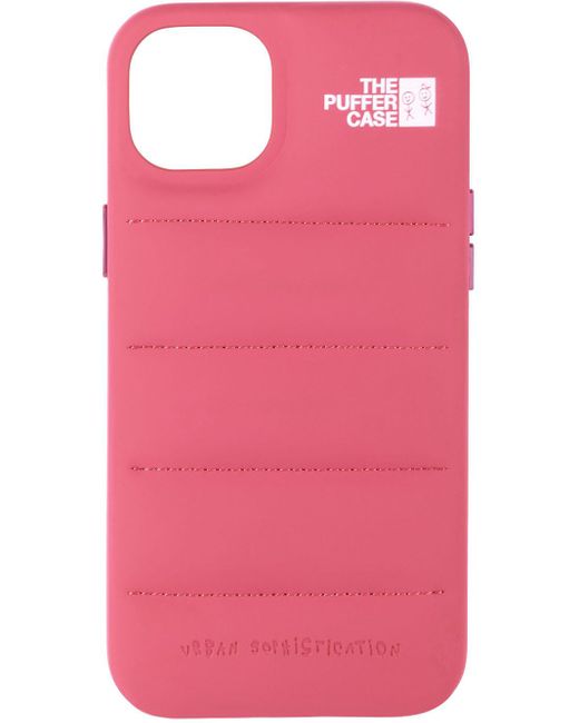 Urban Sophistication Pink 'The Puffer' Iphone 14 Plus Case