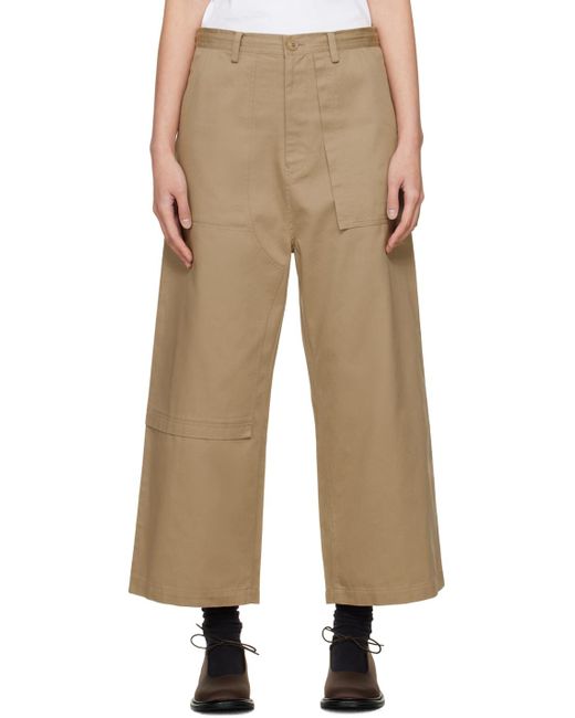 Y's Yohji Yamamoto Natural Panel Trousers