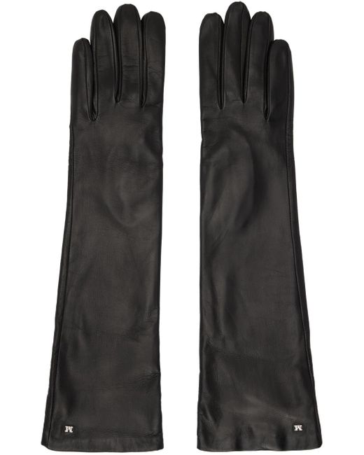 Max Mara Black Afidee Gloves