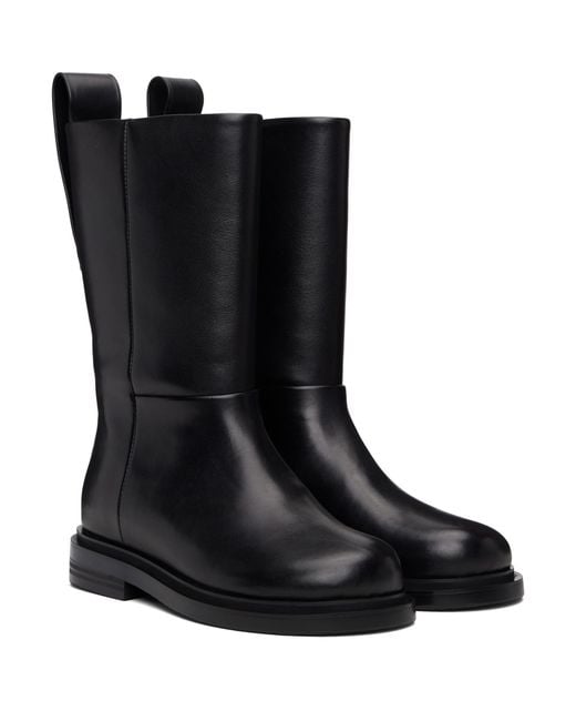 EPINGLER Black Angt Middle Boots