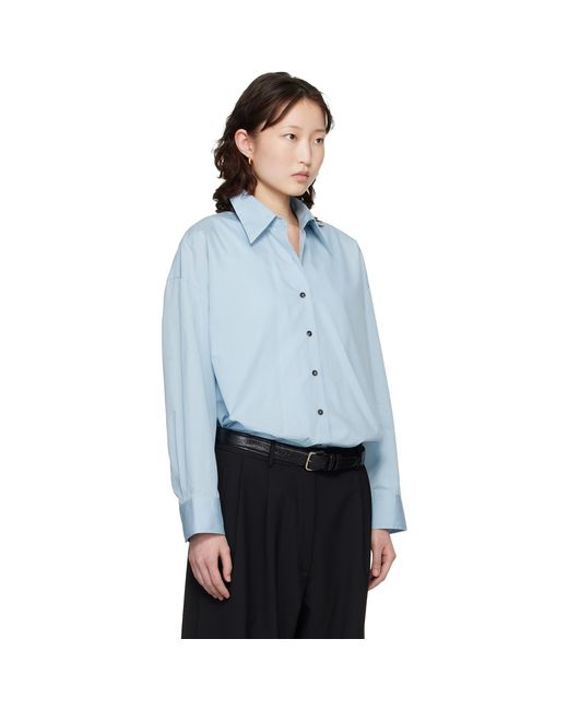 Cordera Blue Oversized Shirt