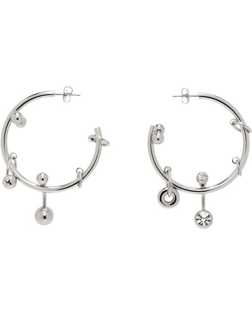 Justine Clenquet Black Jessie Earrings