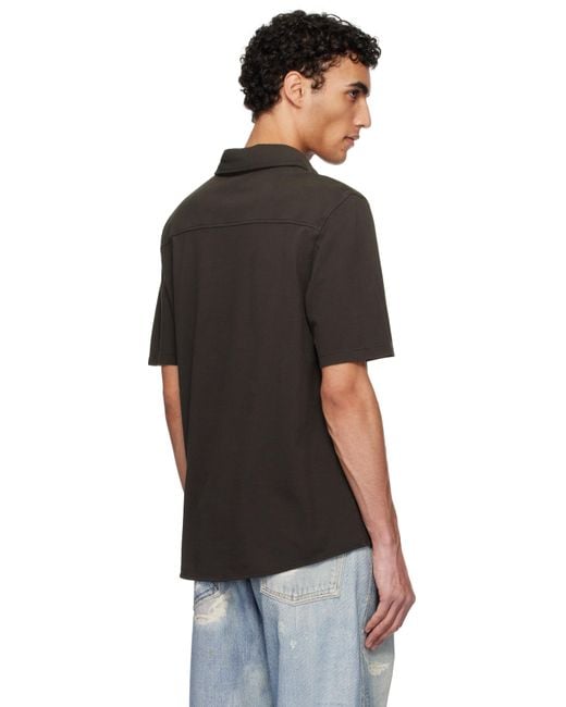 Our Legacy Black Analog Shirt for men
