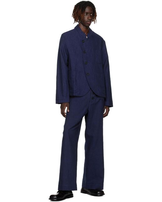 Toogood Blue 'the Sailor' Trousers for men