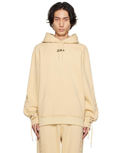 メンズ Jean Paul Gaultier The Lace-up Jpg フーディ ナチュラル | Lyst