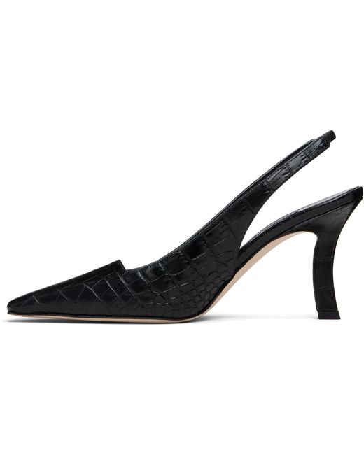 Chaussures À Talon Moirasli Noires Manolo Blahnik en coloris Black