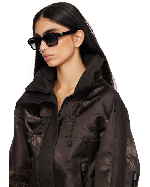 Prada ブラック Prada Logo サングラス Black