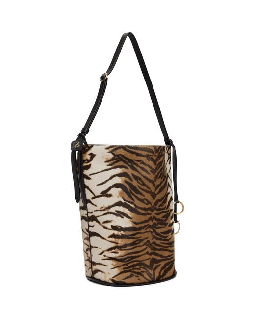 Alaïa Black Hip Small Bucket Bag