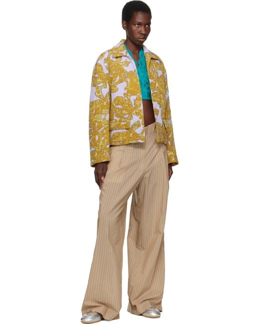 Dries Van Noten シルバー メタリック スニーカー Black