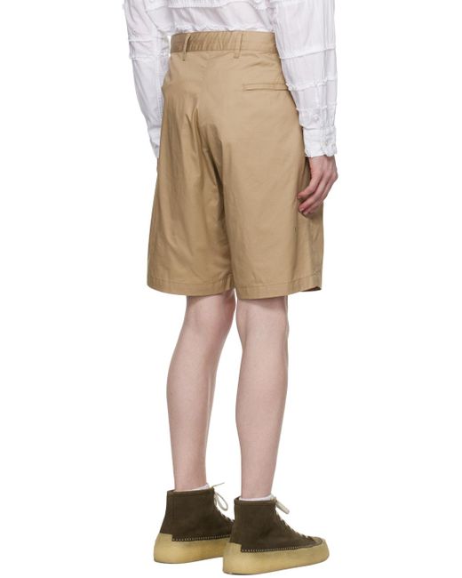 Engineered Garments Natural Beige Sunset Shorts for men