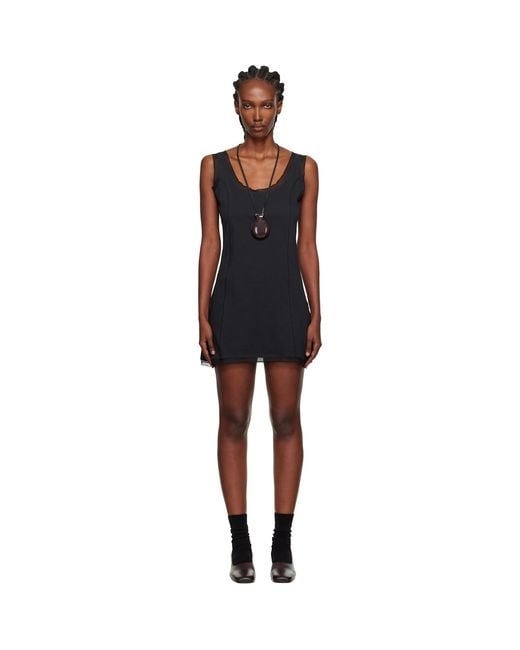 Our Legacy Black Dusk Minidress