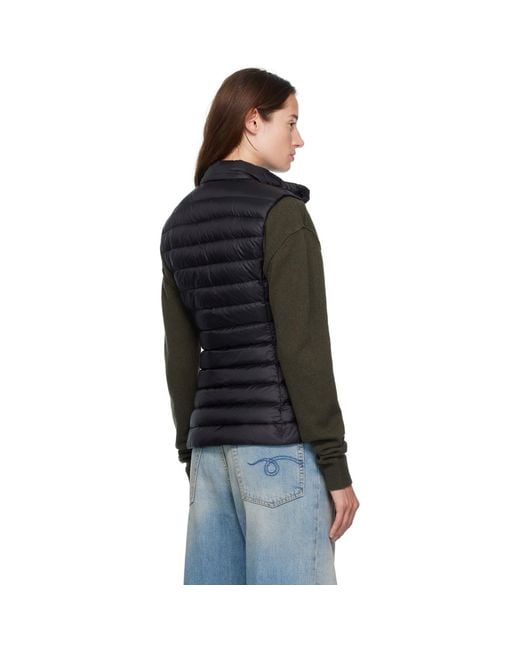 Moncler Black Igens Down Vest