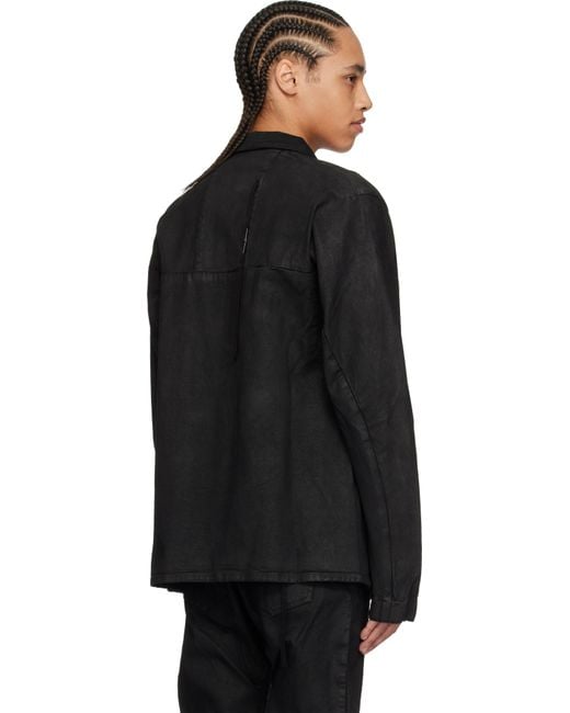 Boris Bidjan Saberi 11 Black Sib Denim Jacket for men