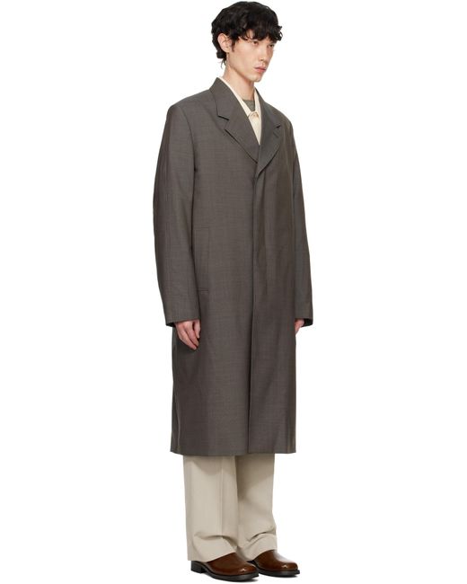 メンズ Our Legacy グレー Uniform コート Black