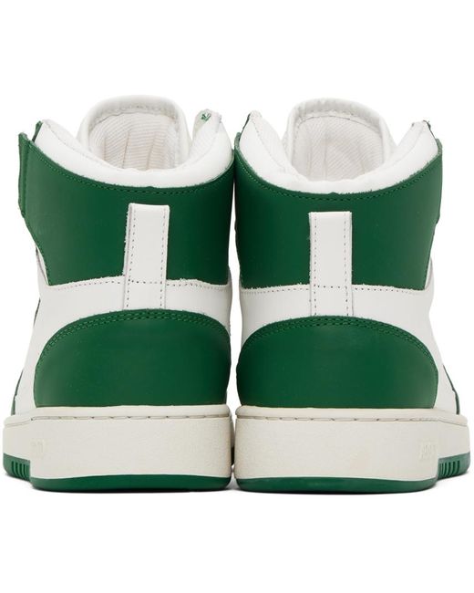 Axel Arigato Green Dice Hi Sneakers