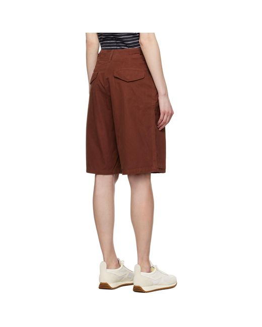 Rag & Bone Red Burgundy Kai Shorts