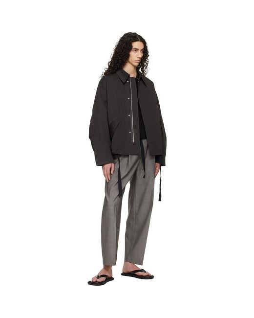Studio Nicholson Black Comba Jacket for men