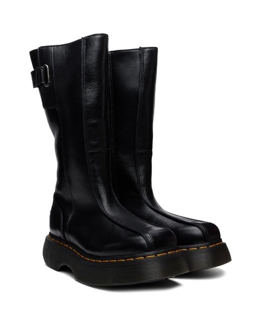 Dr. Martens Black Buzz Hi Boots