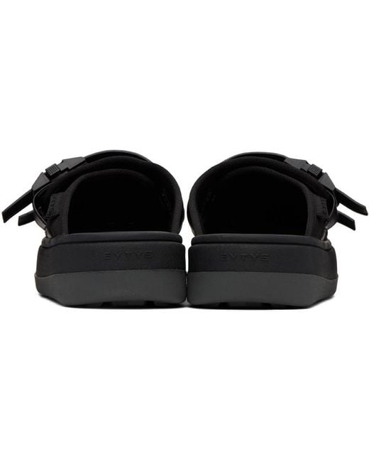 Eytys Ssense Exclusive Black Capri Sandals for men