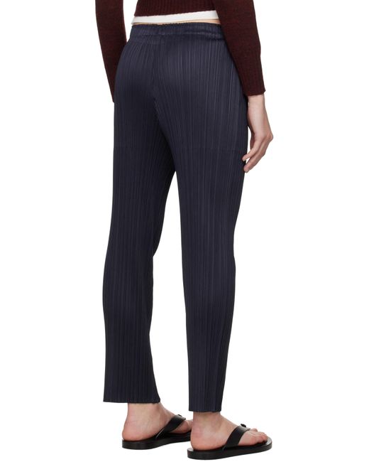 Pleats Please Issey Miyake Blue June New Colorful Basics 4 Trousers