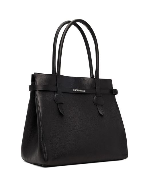 DSquared² Black Twin Shopping Tote for men