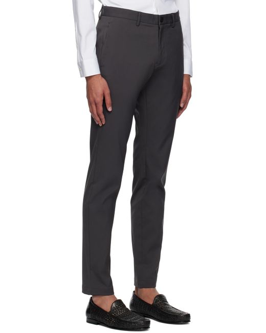 Theory Black Zaine Trousers for men