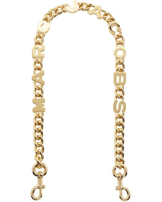 Marc Jacobs Black 'The Logo Chain' Shoulder Strap