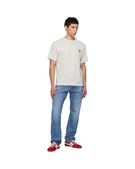 KENZO White Paris Wild Tiger' Embroidered T-Shirt for men