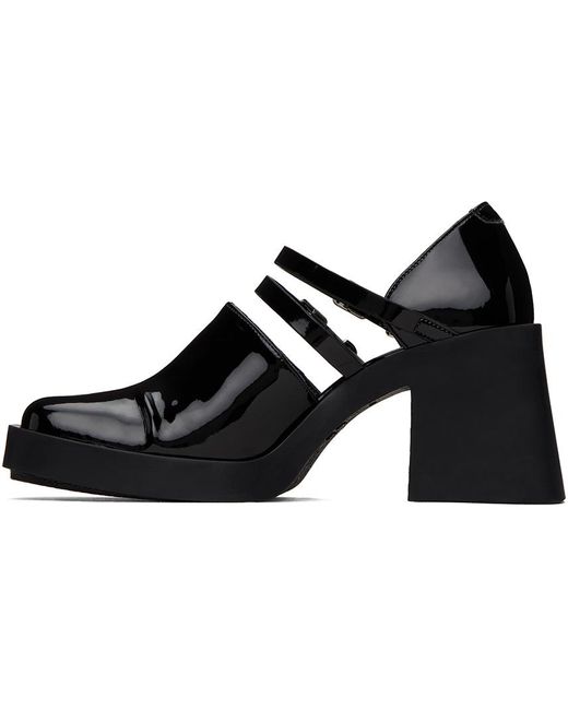 Chaussures charles ix à talon bottier jennie noires Justine Clenquet en coloris Black