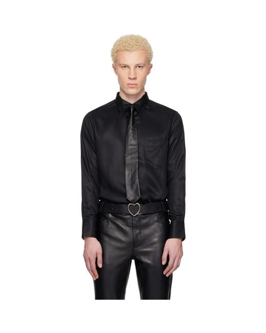 Ernest W. Baker Black Classic Shirt for men