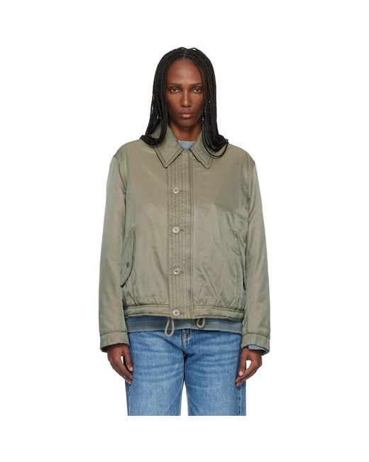 Our Legacy Multicolor Taupe Auto Jacket