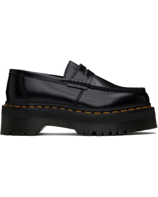 Dr. Martens Black Penton Ii Quad Loafers for men