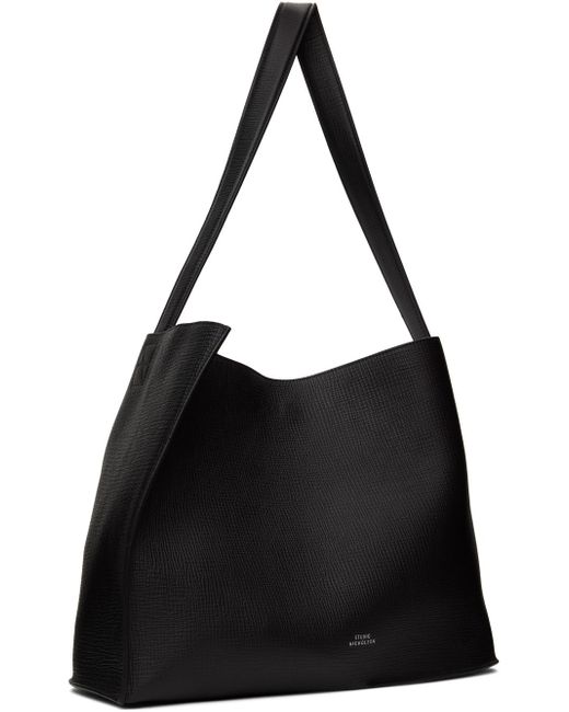 Studio Nicholson Black Doublet Leather Tote