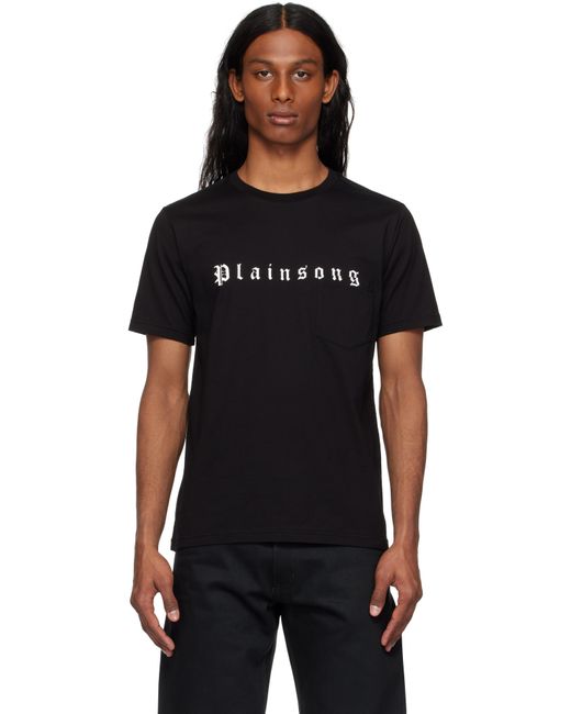 TAKAHIROMIYASHITA The Soloist Black 'Plainsong' T-Shirt for men