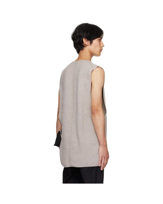 Rick Owens Multicolor Off- Concordians V Tank Sweater Vest for men