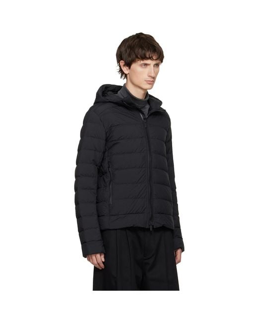 Canada Goose Black Crofton Enduraluxe Down Jacket for men