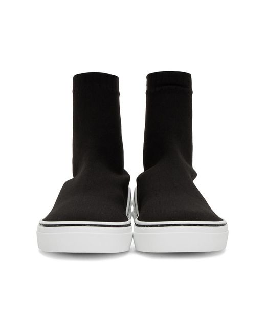 Baskets chaussettes noires et blanches George V Givenchy pour homme en  coloris Noir | Lyst