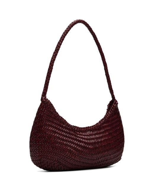 Dragon Diffusion Purple Burgundy Nova Luna Shoulder Bag