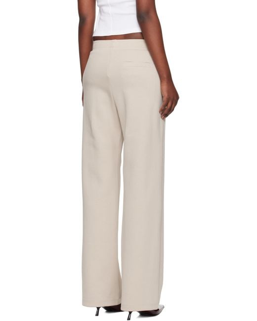 Max Mara ベージュ Bali ラウンジパンツ White