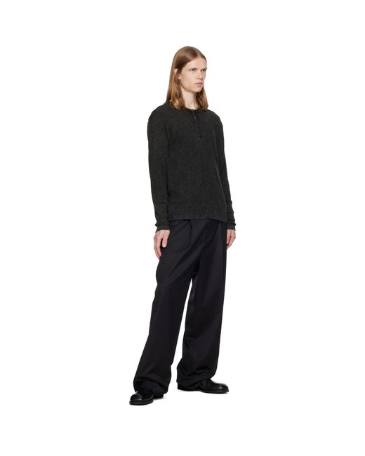 MMIC Black Morrison Trousers for men