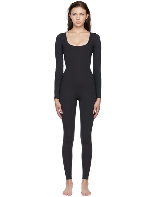 Skims Black All-in-one Jumpsuit
