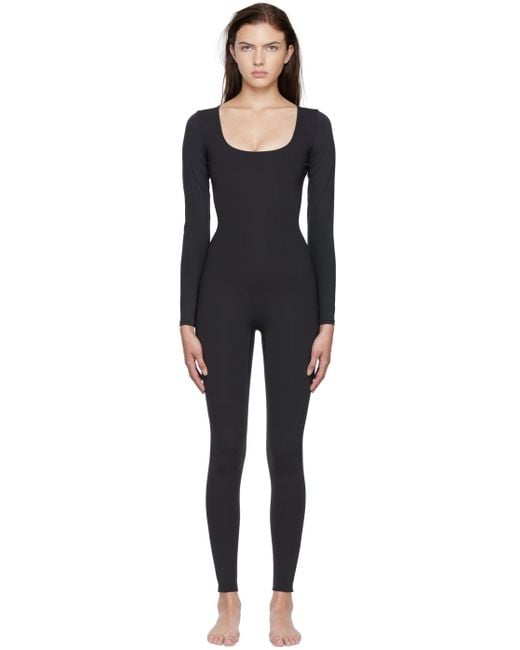 Skims Allinone Jumpsuit in Black Lyst