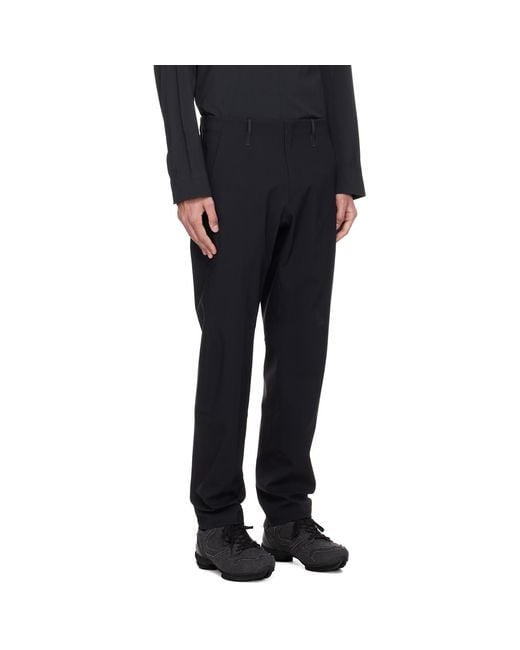 Veilance Black Indisce Mx Trousers for men