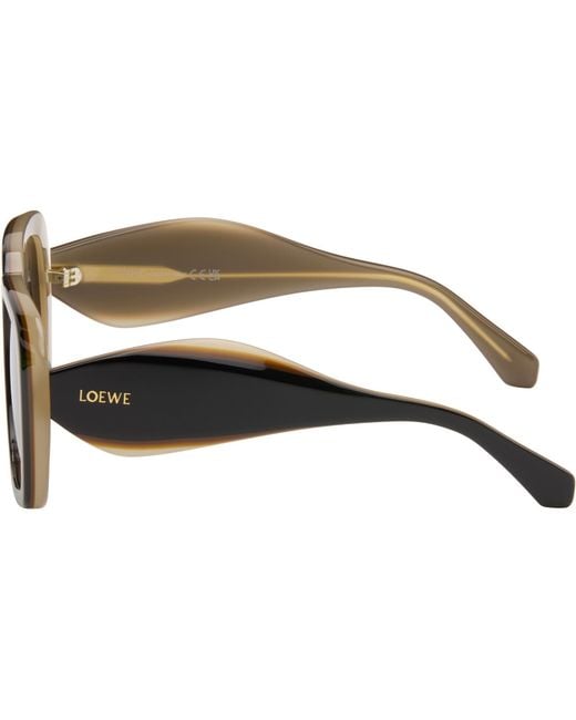 Loewe Gray Signature Sunglasses