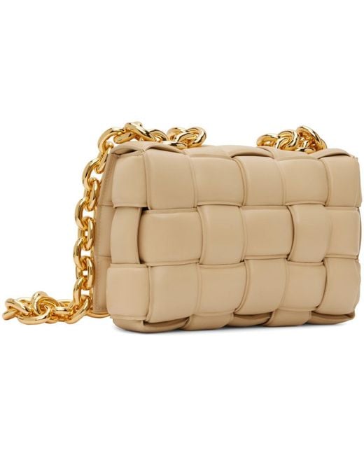 Bottega Veneta Black Padded Chain Cassette Bag